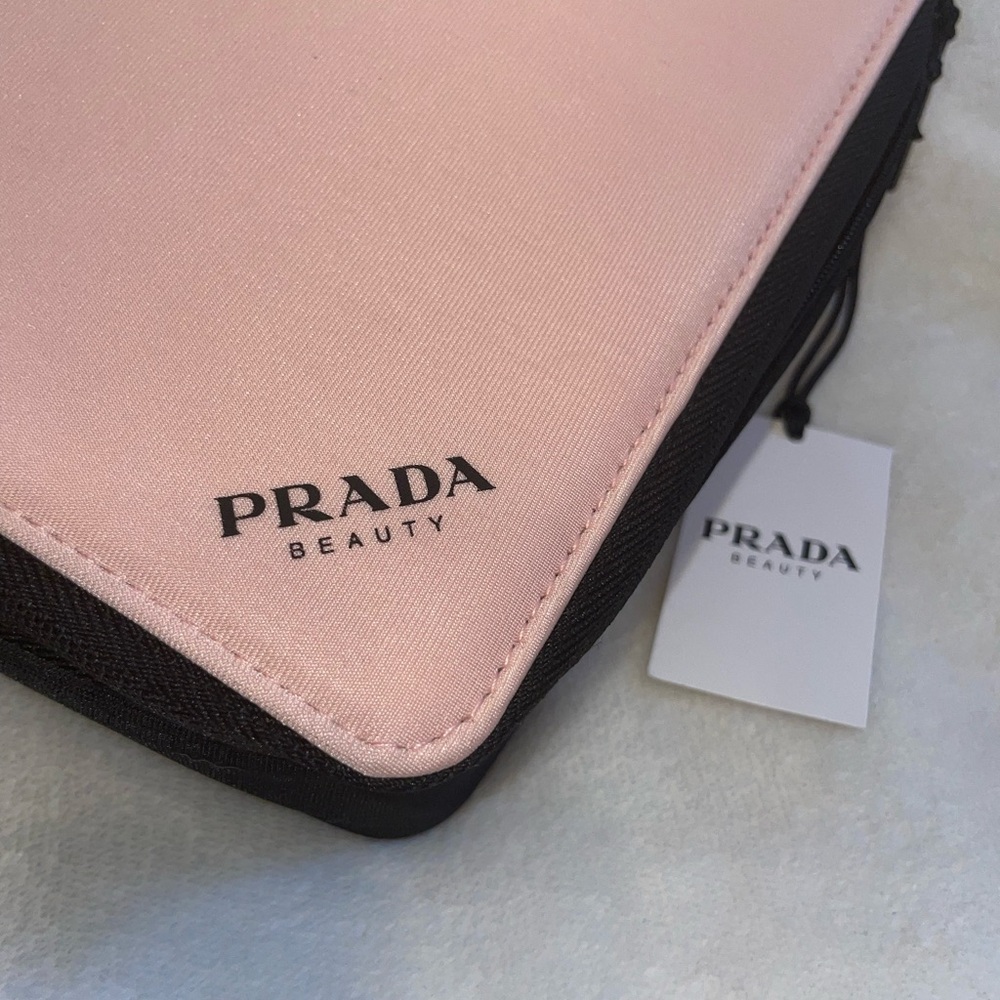 Prada Pink Triangle Pouch - Picture 10 of 14